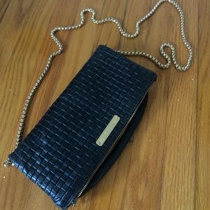 Black Leather Zala Moon Bag 🌙